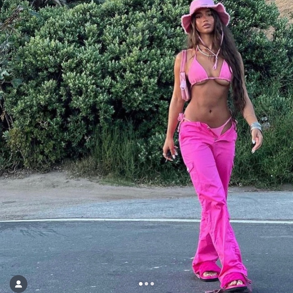 I.AM.GIA Pink Cargo pants